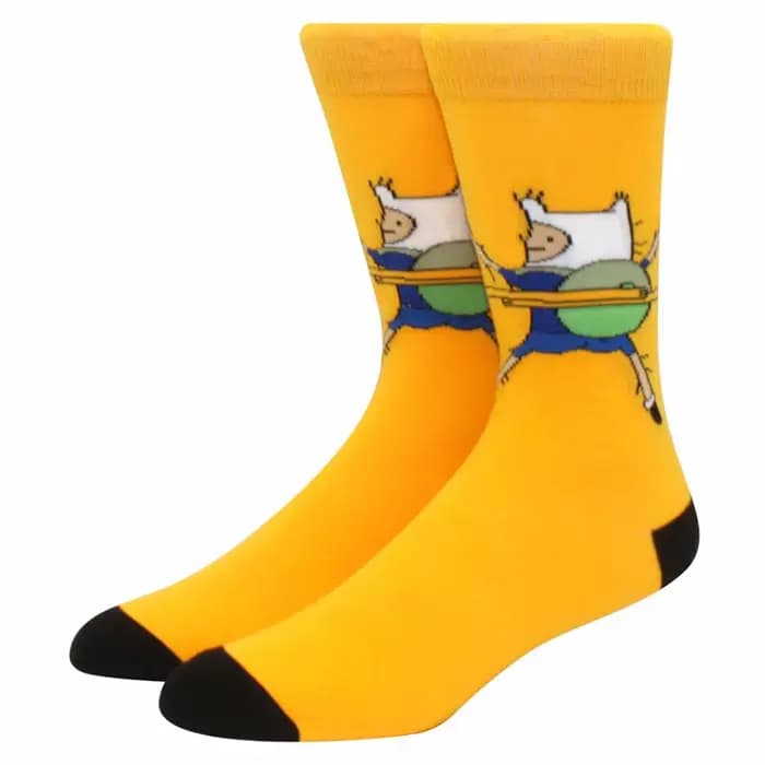 Chaussettes d'aventure de dessin animé mignon