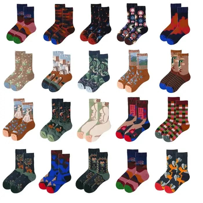 Chaussettes de marée unisexes