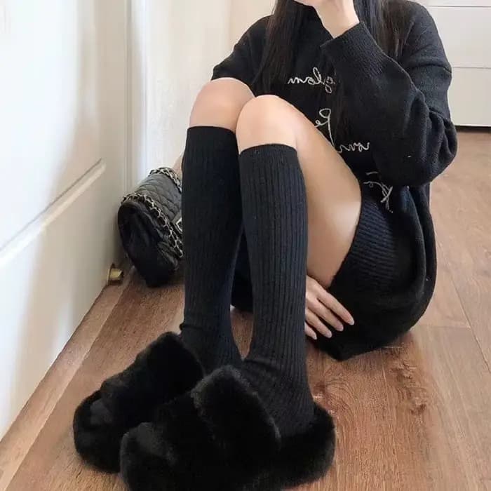 Chaussettes tricotées pour femmes