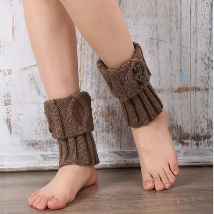Guêtres tricotées pour femmes