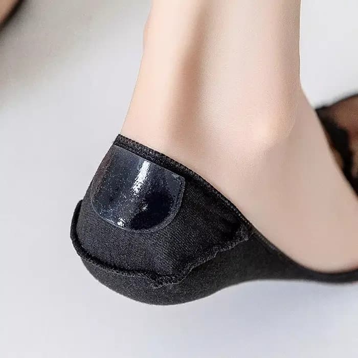 Chaussettes invisibles en dentelle pour femmes