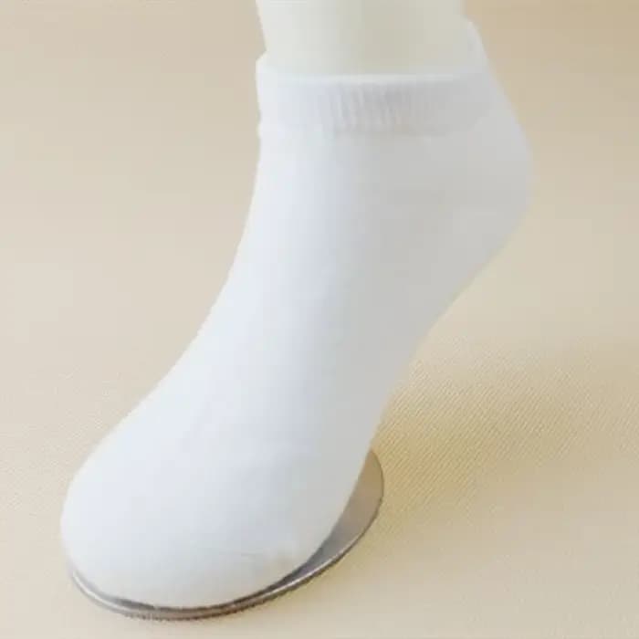 Chaussettes basses blanches pour enfants