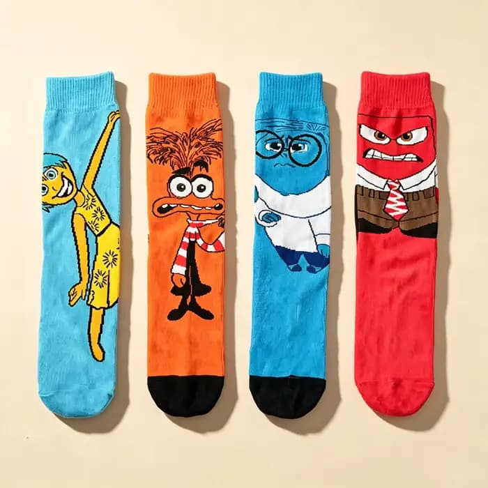 4 paires de chaussettes mi-tube pour femmes