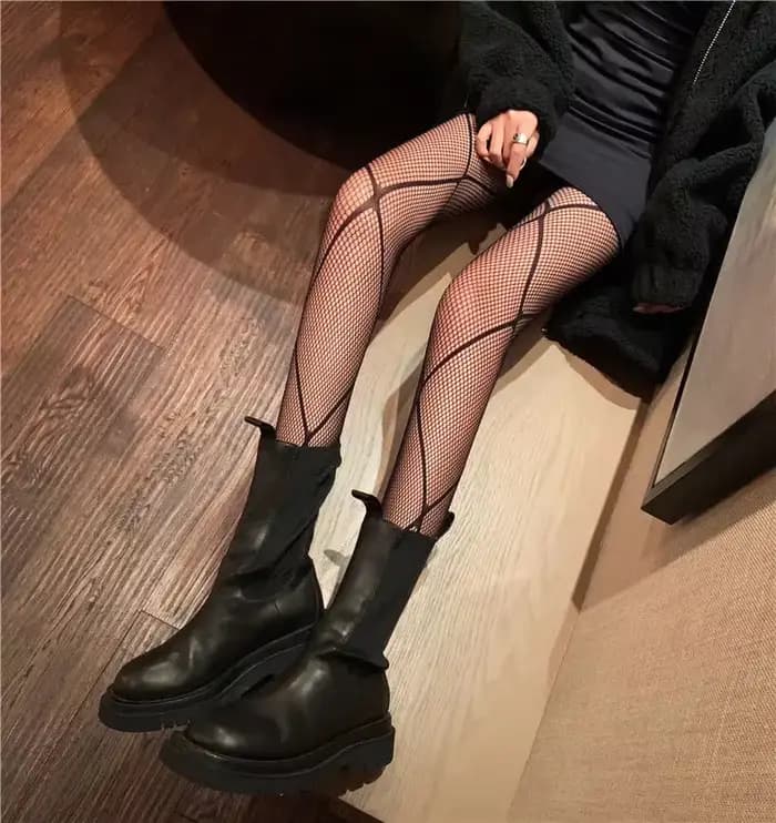 Collants d'été en Nylon imprimé pour femmes
