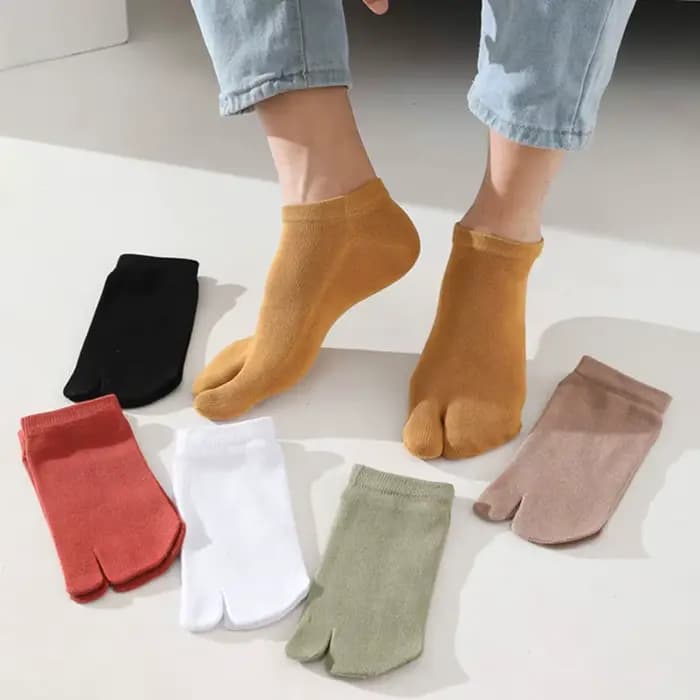 Chaussettes Tabi en coton pour Couple