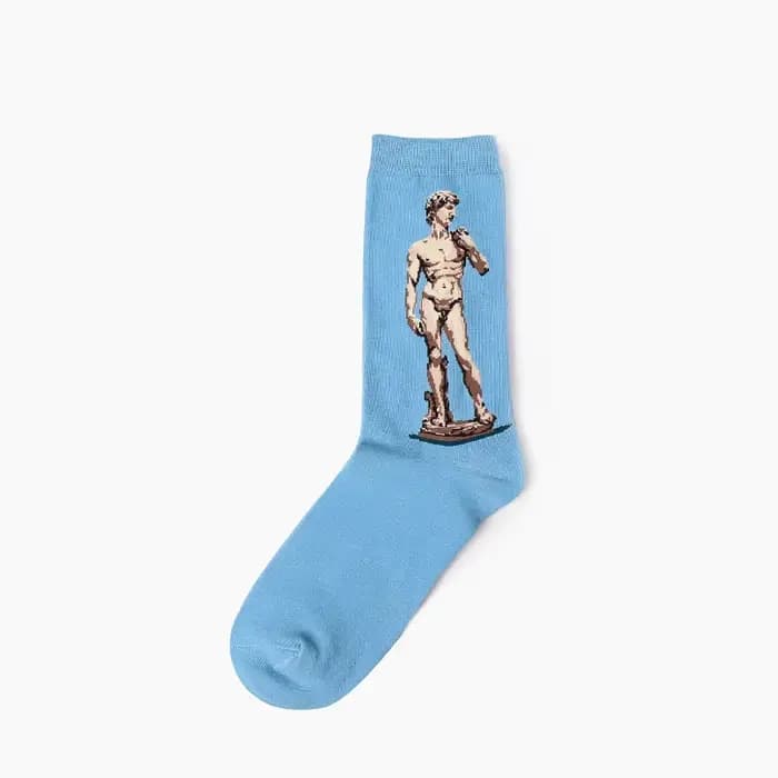 1 paire automne hiver rétro hommes chaussettes Couple