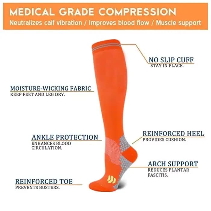 Chaussettes de compression pour varices