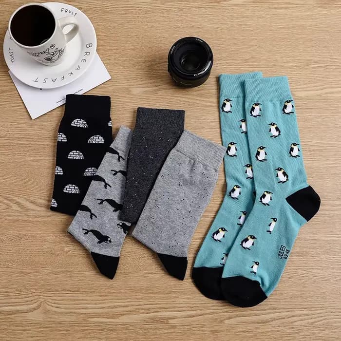 Chaussettes d'affaires en coton pour hommes
