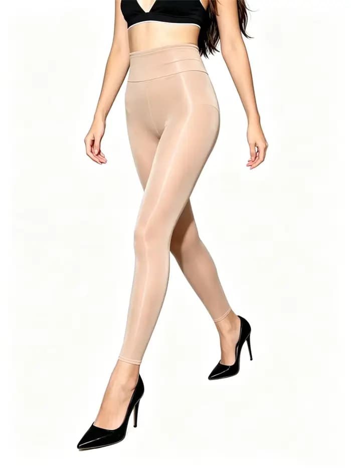 Collants brillants pour femmes
