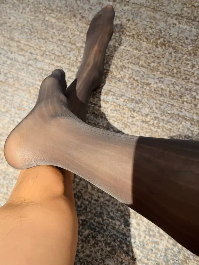 Chaussettes de costume d'affaires pour hommes
