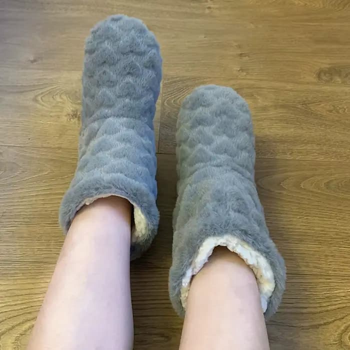 Chaussettes Thermiques Épaisses Homme Femme Hiver Chaudes Douces et Épaissies en Velours