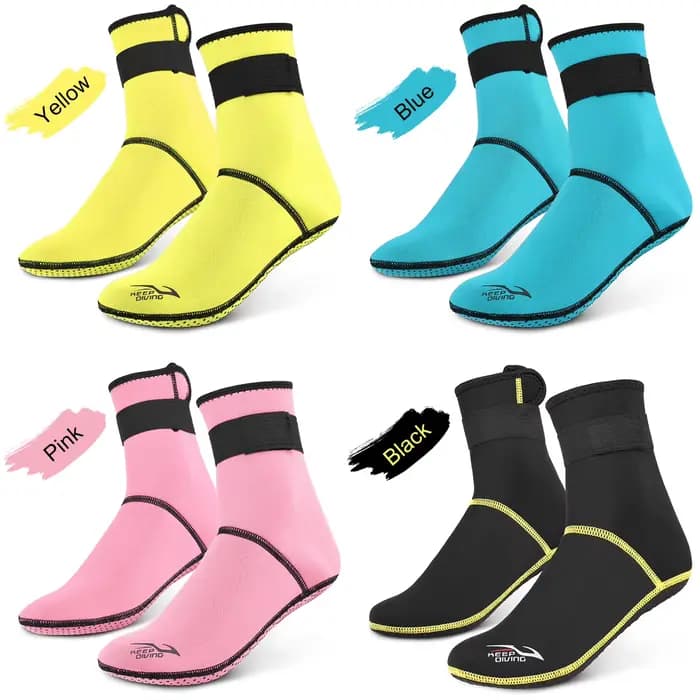 Chaussettes de plongée 3mm en néoprène