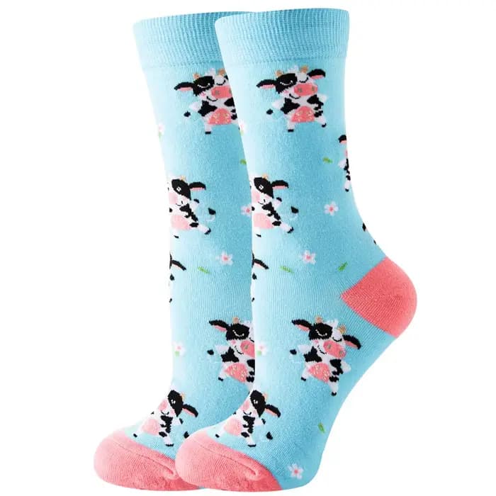 Chaussettes Jacquard créatives pour femmes