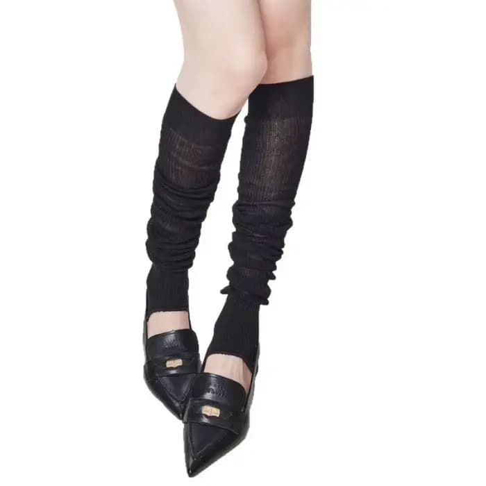 Chaussettes décontractées en coton peigné