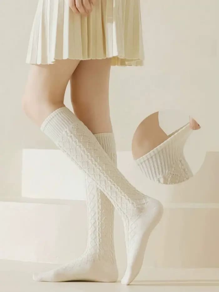 1/3/6 paires de chaussettes à la mode pour femmes