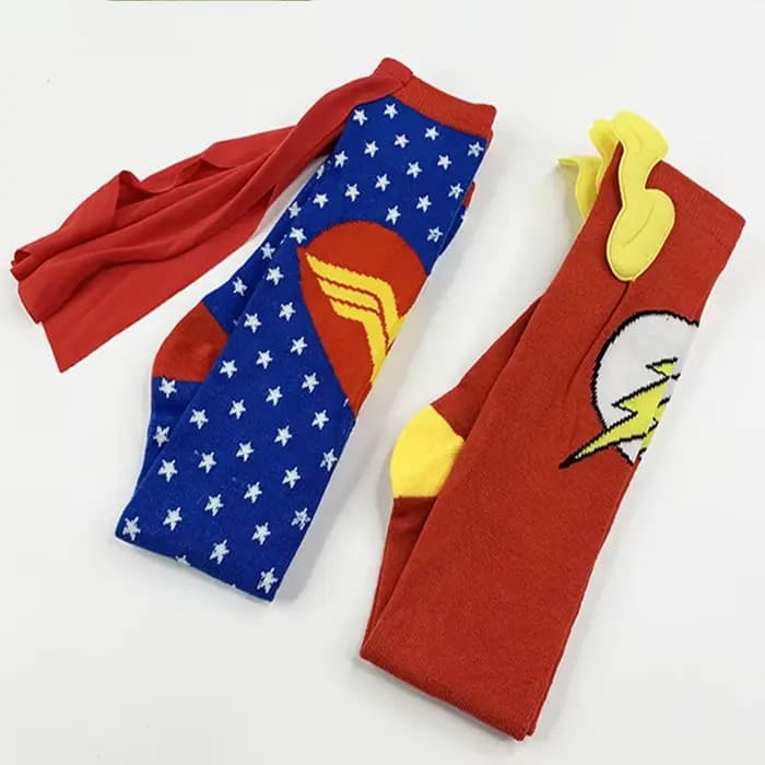 Chaussettes mi-mollet pour jeunes Cosplay