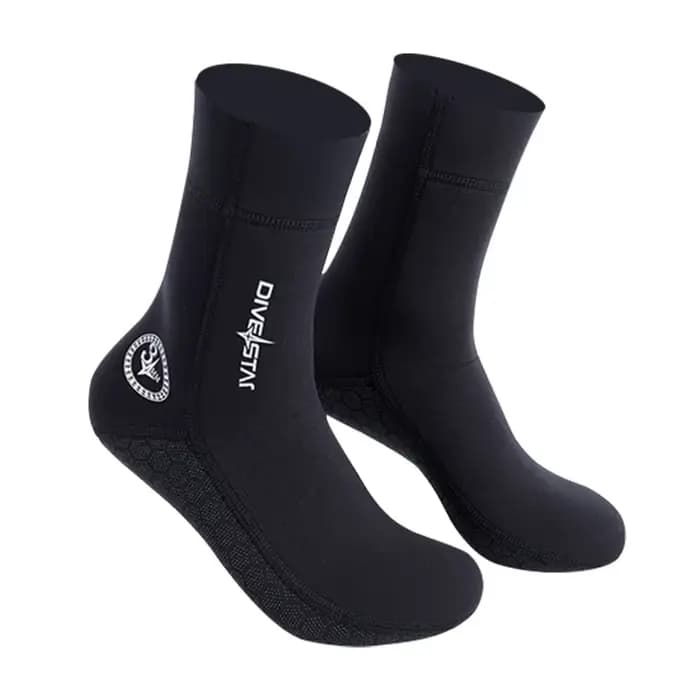 Chaussette en néoprène 5mm bottes chaussettes de plongée matériau souple anti-dérapant natation kayak surf plage