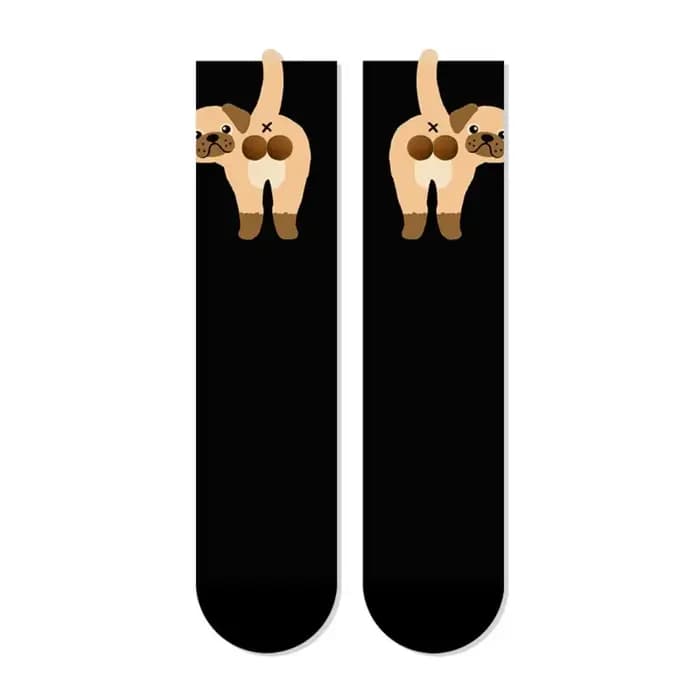 Chaussettes fantaisie douces pour chiots
