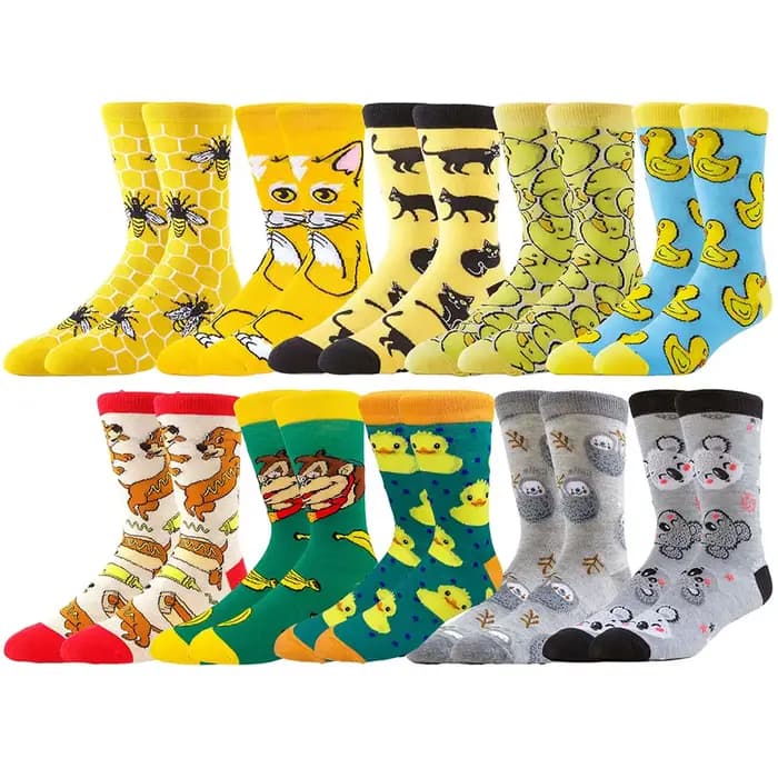 Hommes femmes chaussettes heureuses nouveauté drôle chaussettes de créateur hip hop rue mode skateboard basket-ball