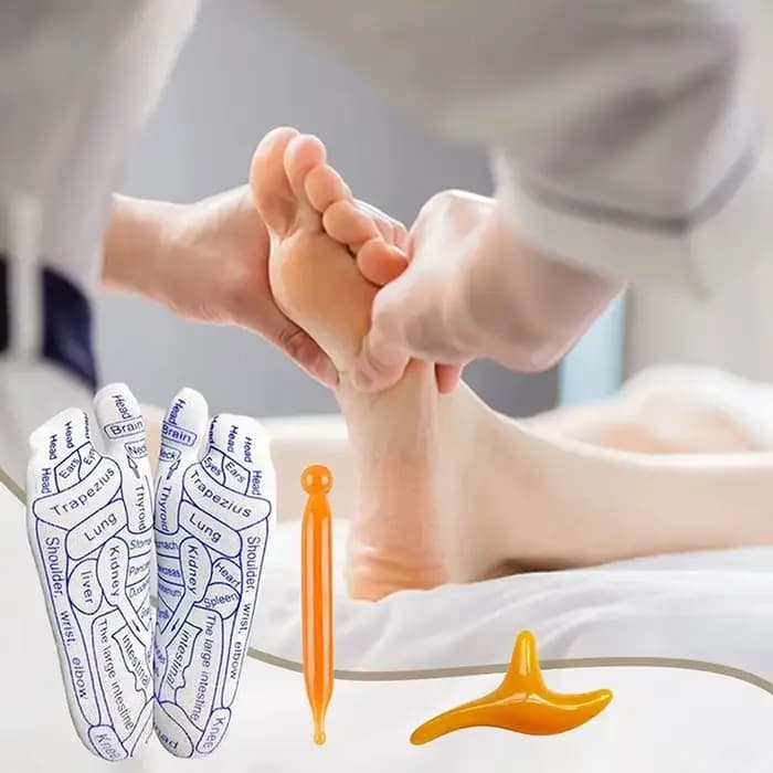 Massage des pieds chaussettes d'acupression