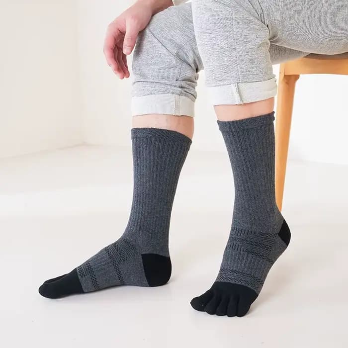Chaussettes de sport à 5 doigts pour homme