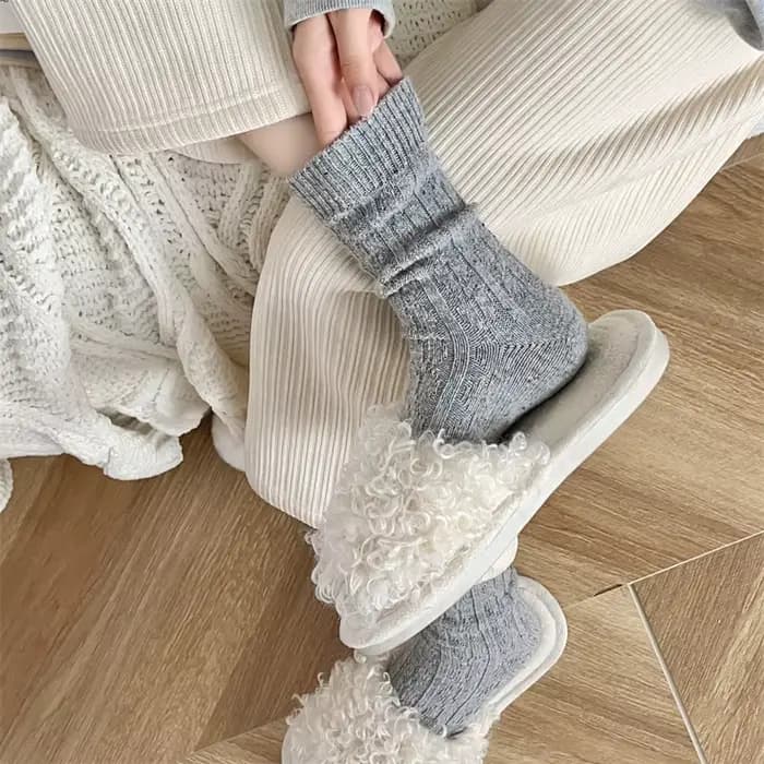 Chaussettes pour femmes hiver nouvelle nouveauté mode Style japonais décontracté équipage