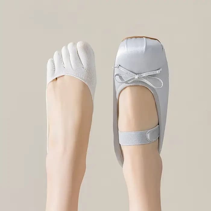 Chaussettes basses en coton pour femme