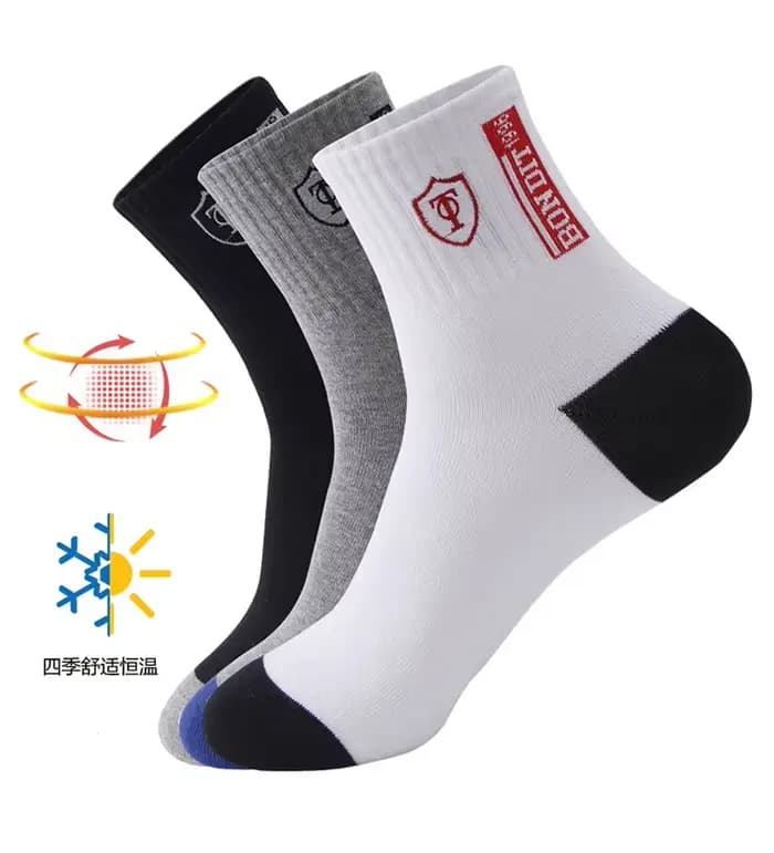 5 paires de chaussettes de sport pour hommes