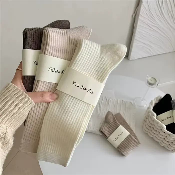 Femmes chaussettes longues cachemire