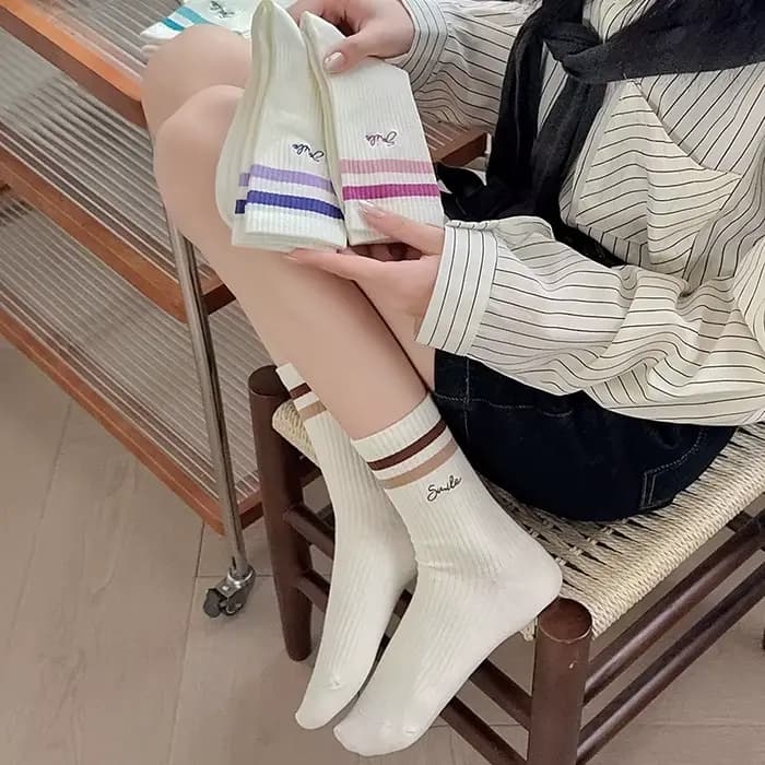 Chaussettes pour femmes nouveau printemps été filles sport maille