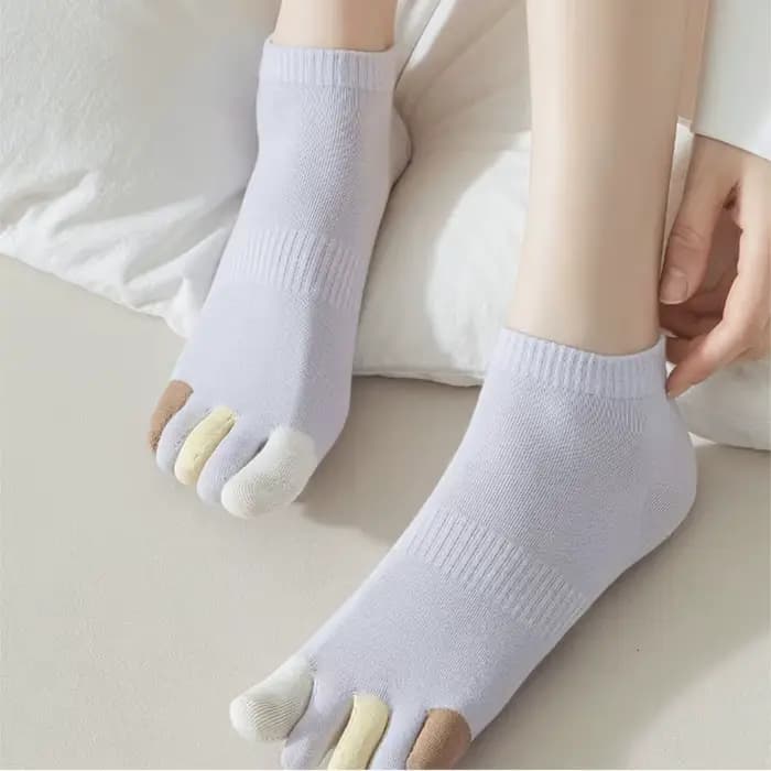 Chaussettes à cinq doigts pour femmes