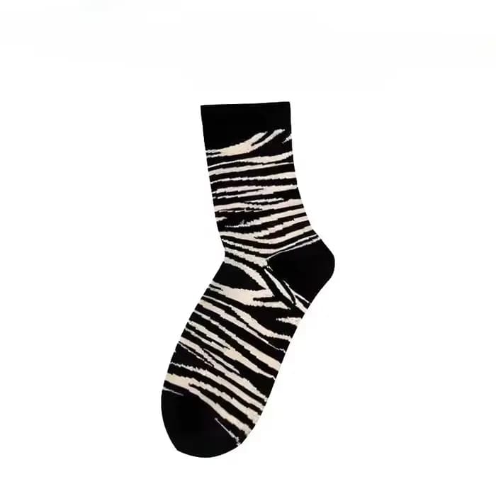 5 paires de chaussettes mi-mollet pour femmes