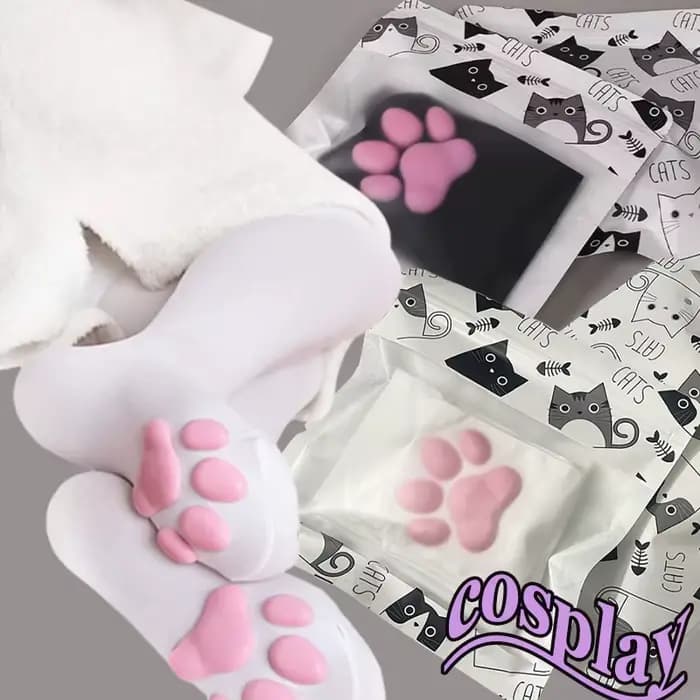 Chaussettes patte de chat Kawaii 3D