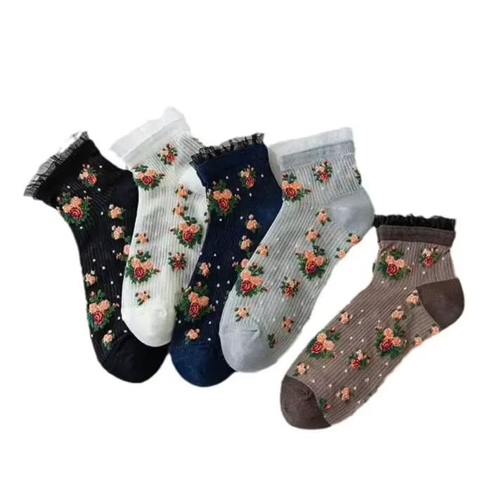 Chaussettes en coton ultra-fines pour femmes