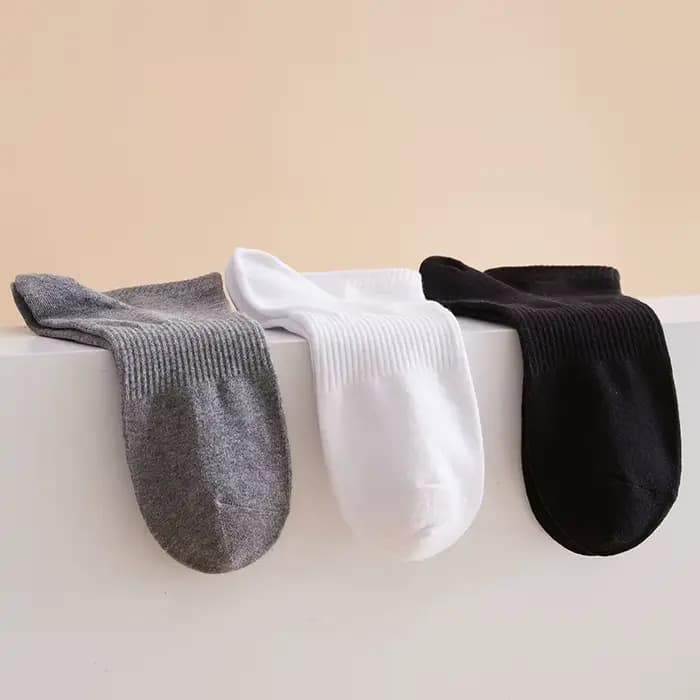Chaussettes en coton biologique pour hommes