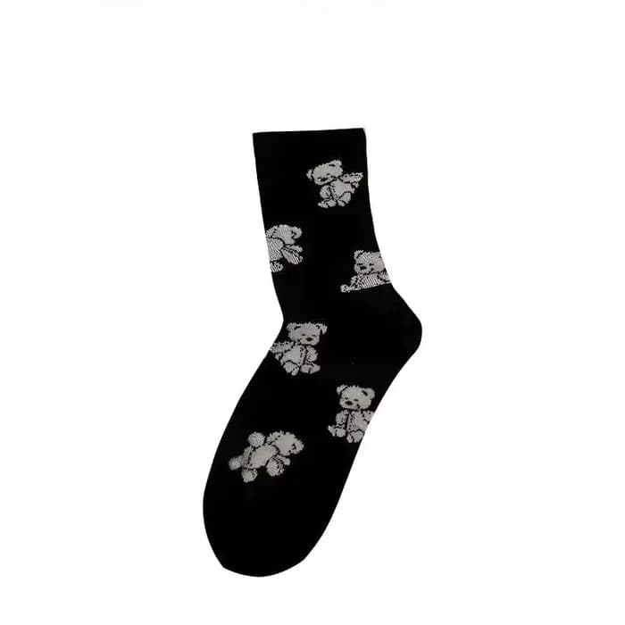 5 paires de chaussettes mi-mollet pour femmes