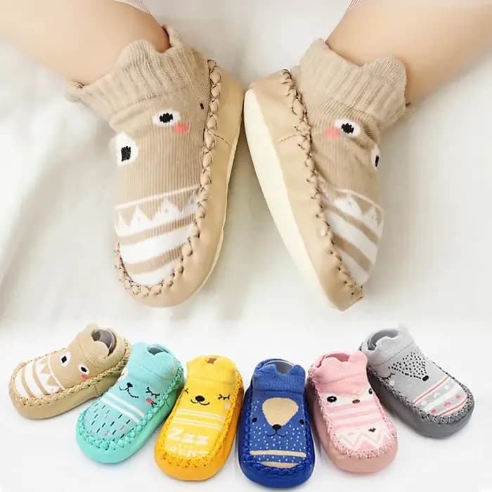 1 paire de chaussettes en forme d'animal mignon