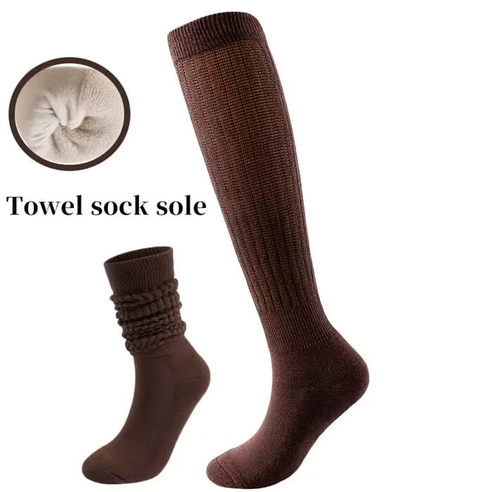 Chaussettes empilées pour femmes