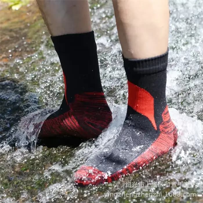 Chaussettes imperméables respirantes pour l'extérieur