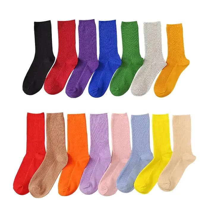 Chaussettes amples en coton pour femmes