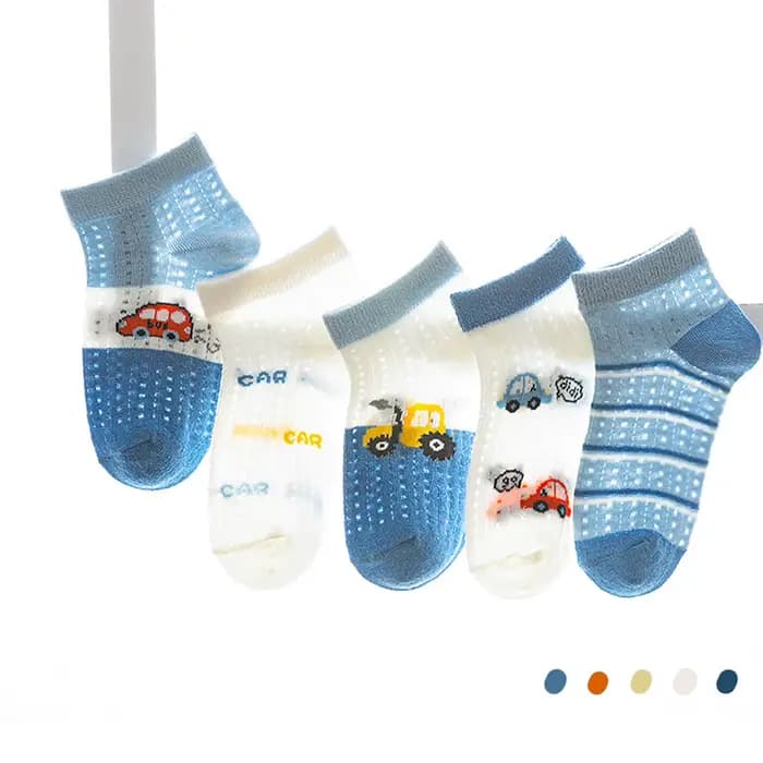 5 paires de chaussettes pour enfants