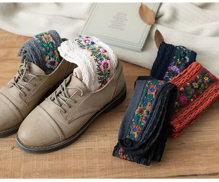 Chaussettes de Style ethnique pour femmes