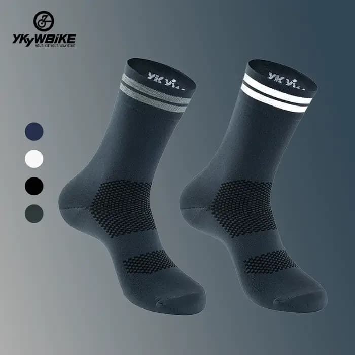 YKYWBIKE chaussettes de cyclisme hommes femmes respirant