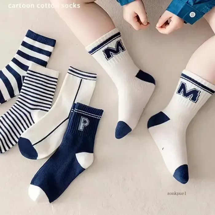 5 paires de chaussettes pour enfants garçons