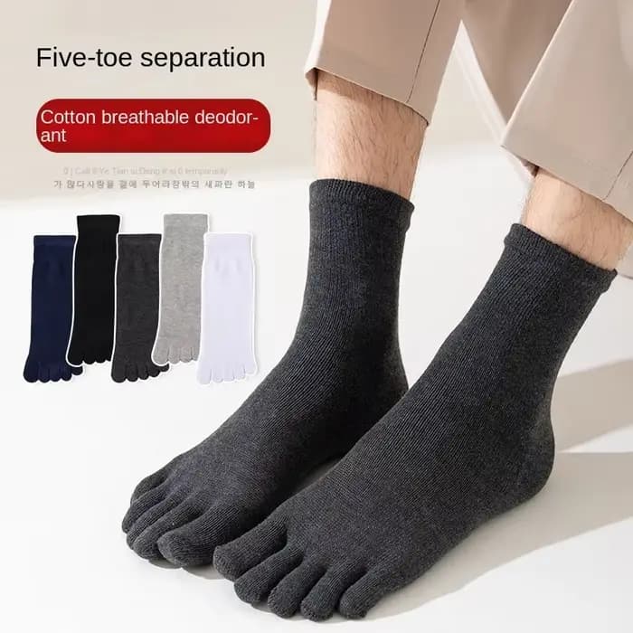 Chaussettes à cinq doigts pour hommes