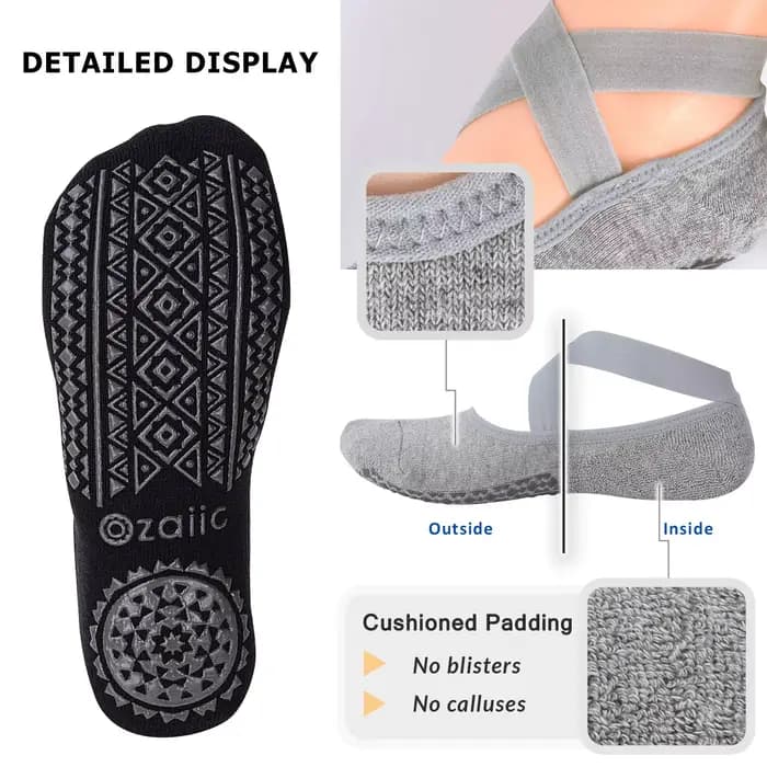 Chaussettes antidérapantes pour femmes