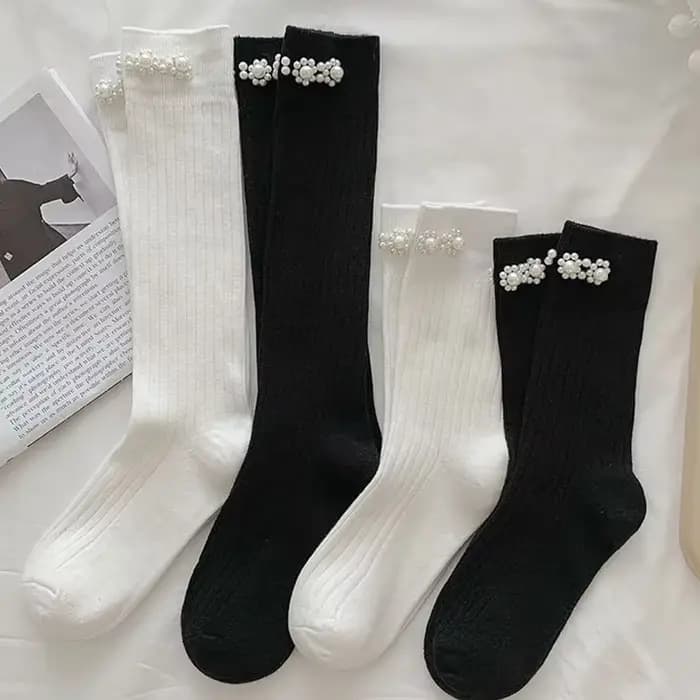Chaussettes perlées personnalisées