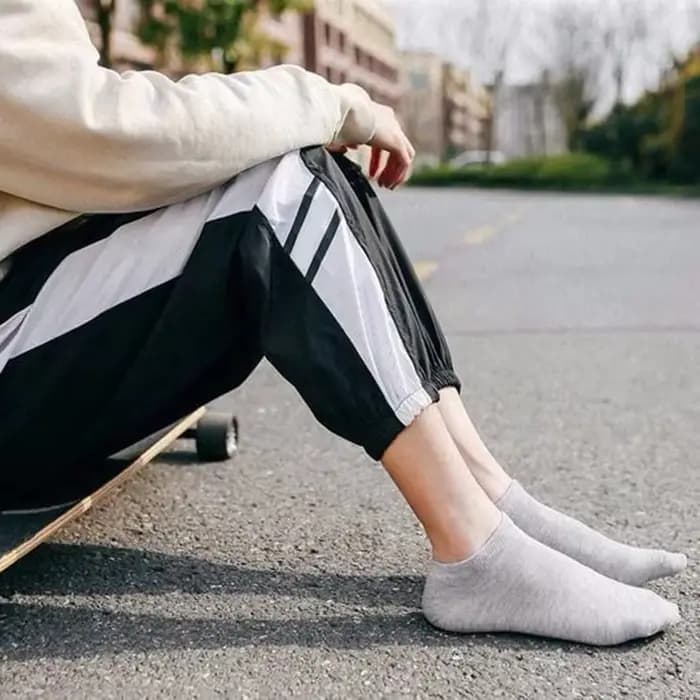 5 paires Mens Chaussettes Bateau Noir D'affaires Solide Couleur Respirant Confortable Haute Qualité Cheville