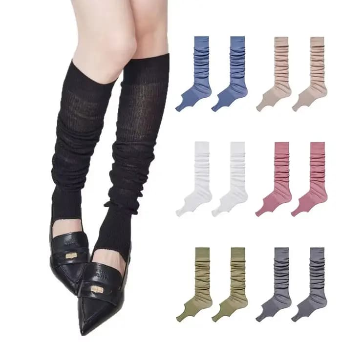 Chaussettes décontractées en coton peigné