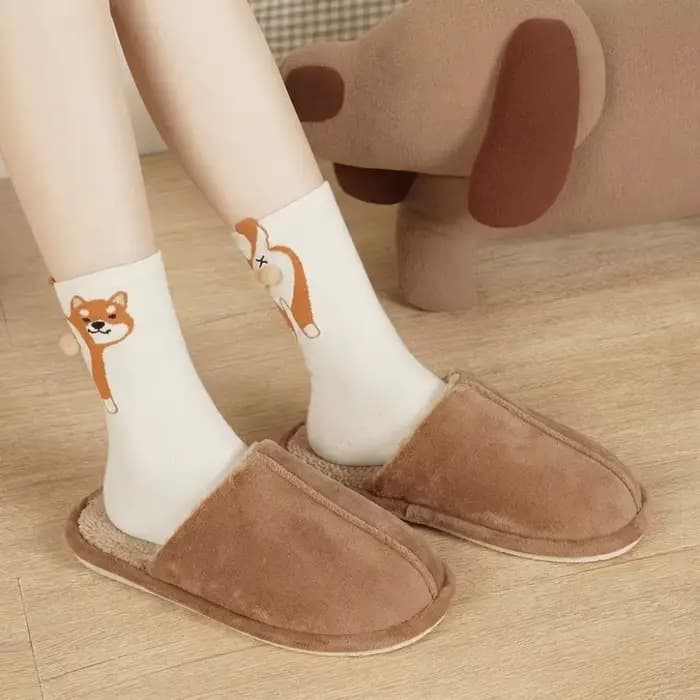 Chaussettes fantaisie douces pour chiots